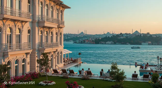 Отель в Стамбуле на Босфоре