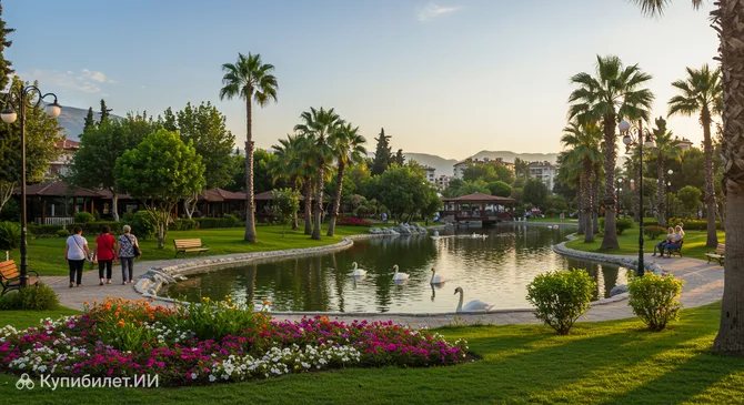 Парк Лебедей