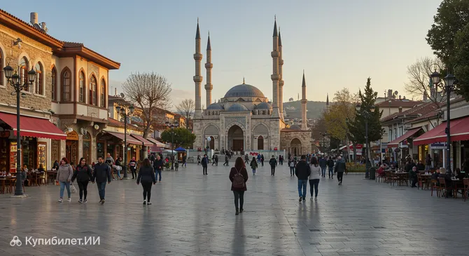 Площадь Гюндогду в Алсанжаке