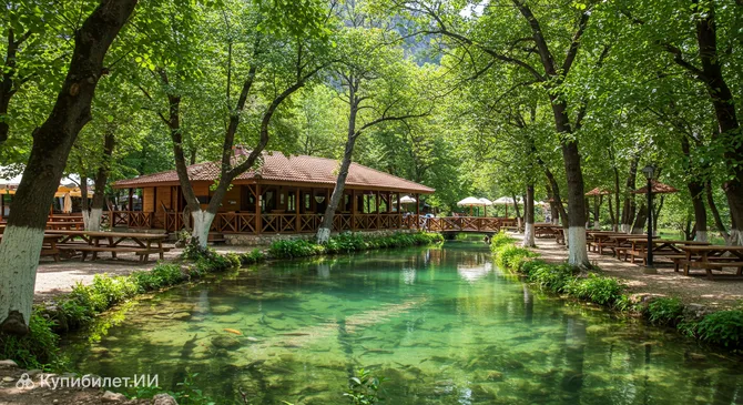 Ферма форели Чораман и зона для пикника