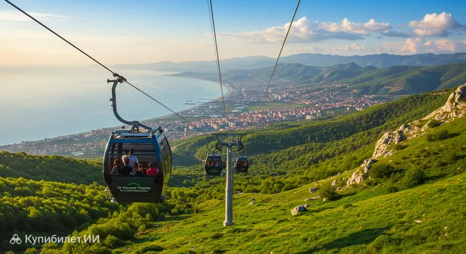 Канатная дорога на Бозтепе