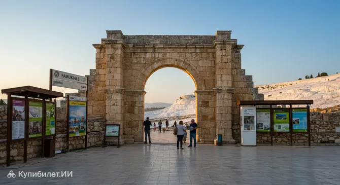Южные ворота Памуккале