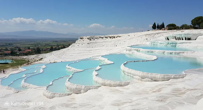 Травертины Памуккале