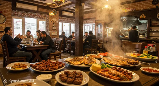 Сандал Рыба и Кёфте Ризе