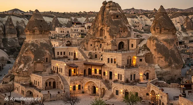 Пещерный отель в Ургюпе