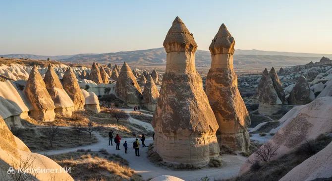 Двойные каменные грибы