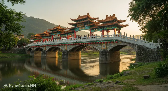 Мост Дочери в Бэйгане