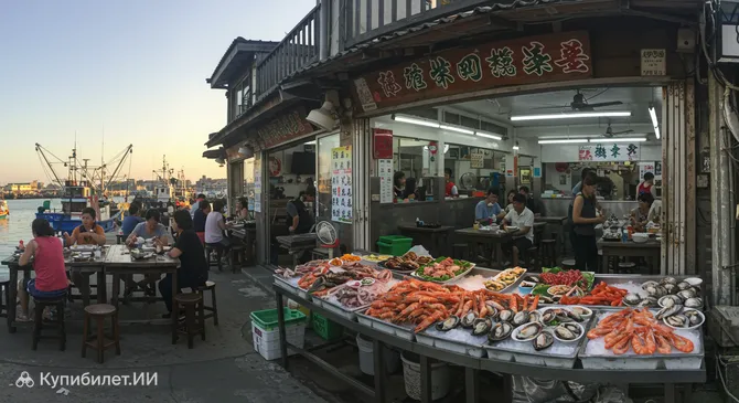 Ресторан морепродуктов Пинсянь в Будае