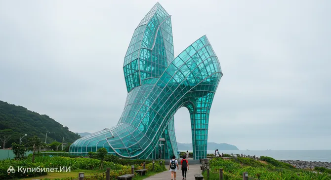 Церковь в виде туфельки на каблуке