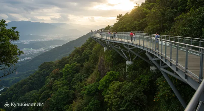 Небесная тропа на горе Багуа