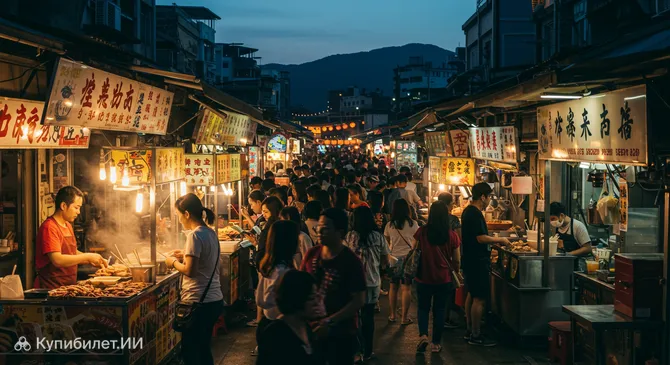 Ночной рынок Дундамэнь