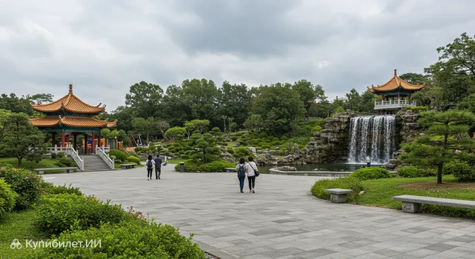 Парк Чжуншань в Лодуне