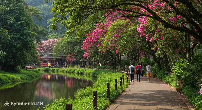 Пешеходная тропа Луочжуан Иньхуа