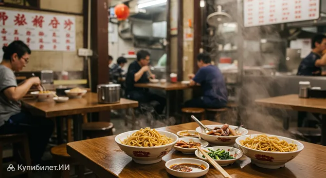 Лао Се лапша с угрём и каракатицей