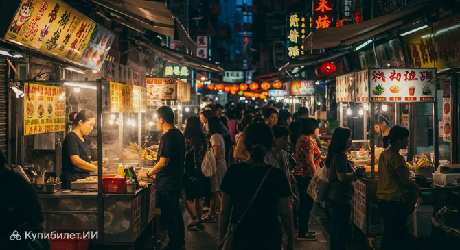Ночной рынок Фэнцзя