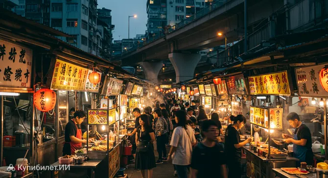 Ночной рынок Ханьси