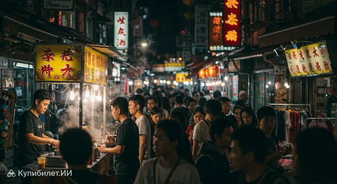 Ночной рынок Ичжун