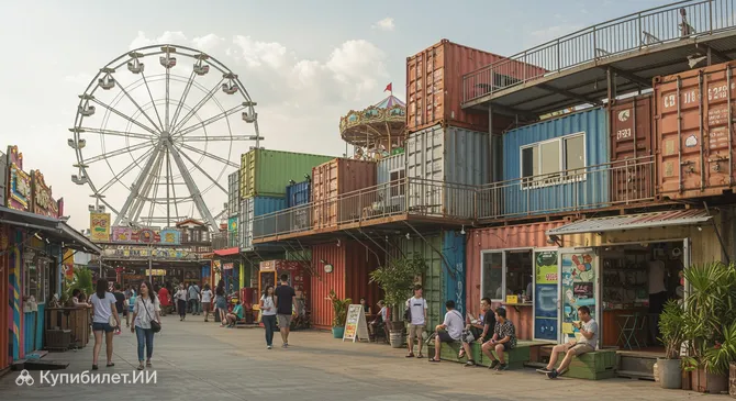 Контейнер Парк Тайнань