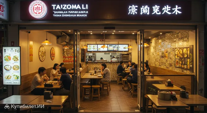 Tan Zuo Ma Li, филиал Чжунхуа, Тайнань