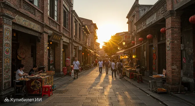 Старая улица Синьхуа