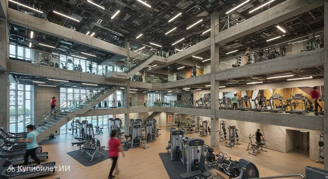 Фитнес-центр Чжунпин