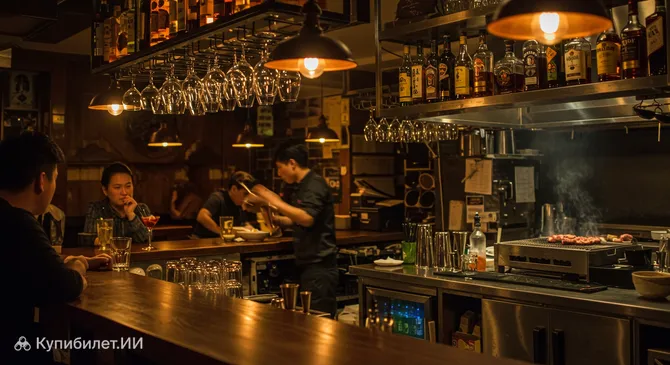 Jingtanji Бар и ресторан на углях