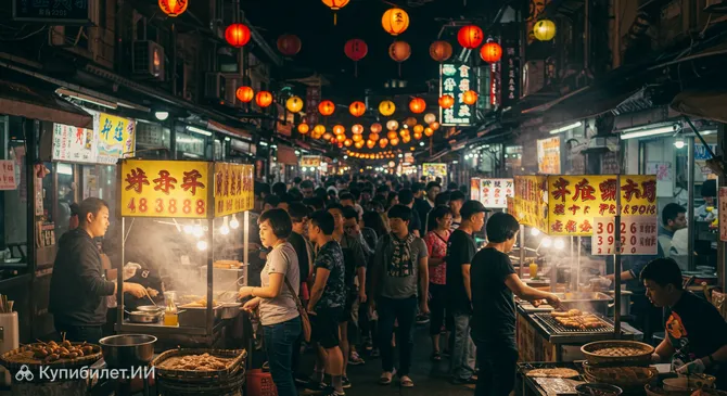 Ночной рынок Лодун
