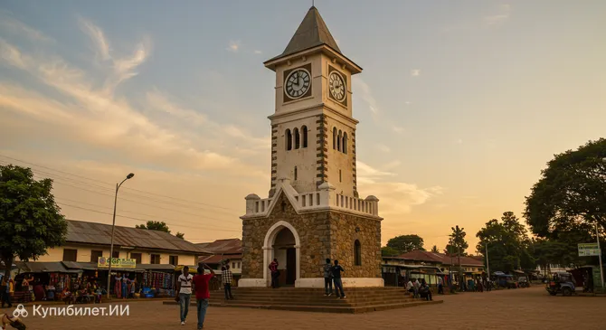 Часовая башня Аруши