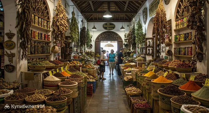 Общественный магазин специй Занзибара