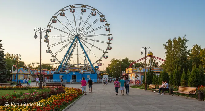 Сквер на улице Крещатик