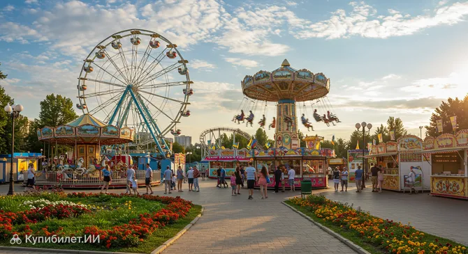 Парк аттракционов Форпост