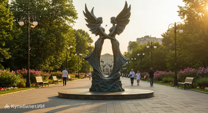 Памятник влюблённым