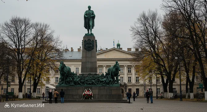 Памятник Михаилу Грушевскому