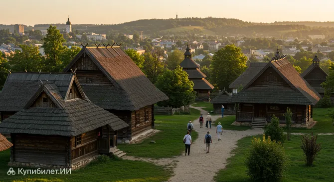 Музей народной архитектуры и быта Шевченковский гай
