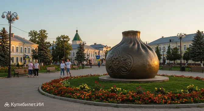 Памятный знак Полтавской галушке