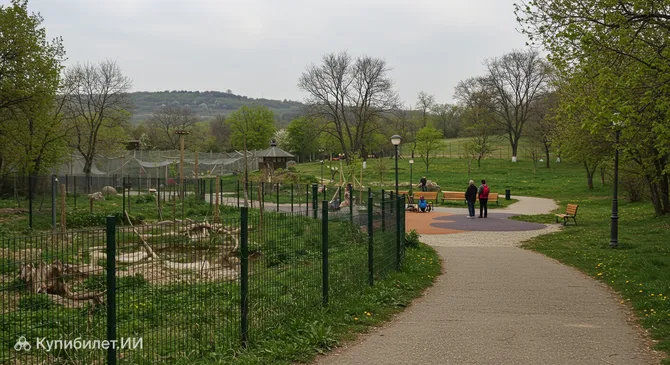 Зоопарк в Детском парке