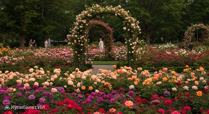 Розовый сад Малкольма Гросса