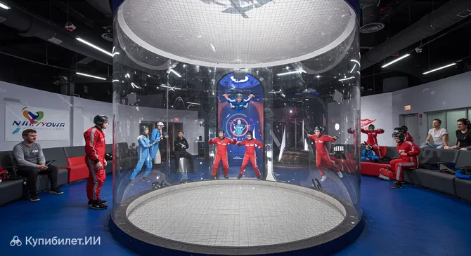 Аэротруба в помещении Остин