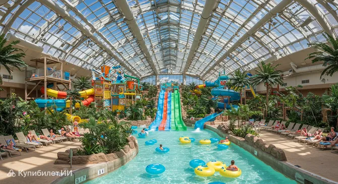 Крытый аквапарк