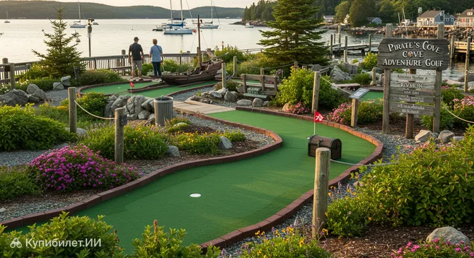 Пиратская бухта Мини-гольф