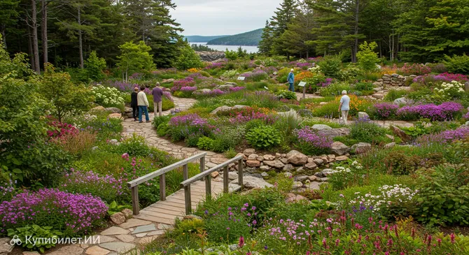 Дикие сады Акадии