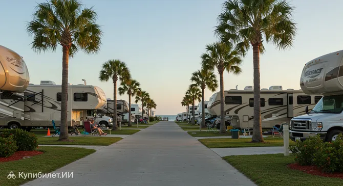 Кемпинг Gulf Beach
