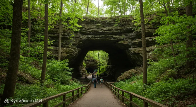 Пещера Лост-Каньон и природная тропа