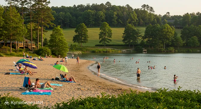 Пляж Робин-Лейк