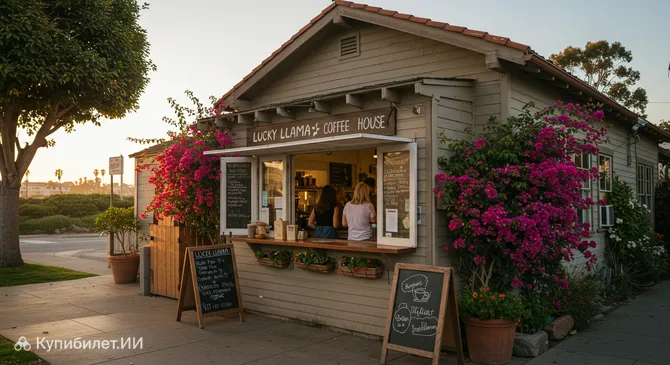 Кофейня Лаки Ллама