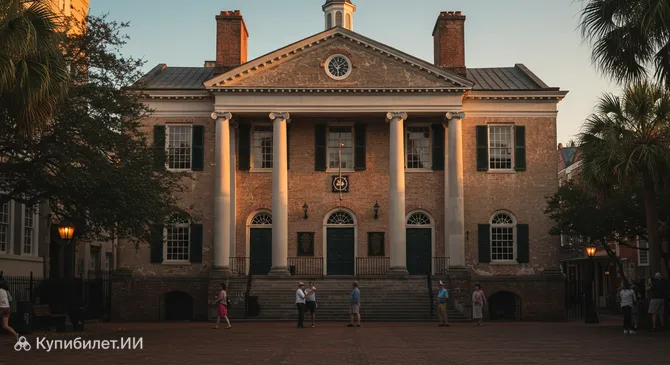 Старое здание биржи и тюрьма Провоста