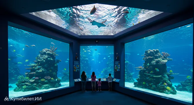 Аквариум SEA LIFE в Шарлотте-Конкорде