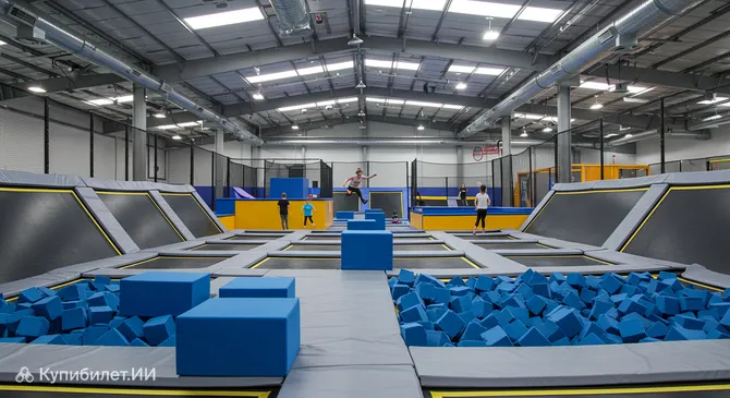 Батутный парк – Юнивёрсити Сити Бульвар