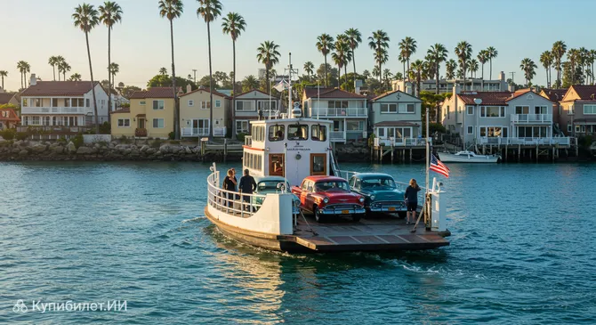 Паром на остров Балбоа