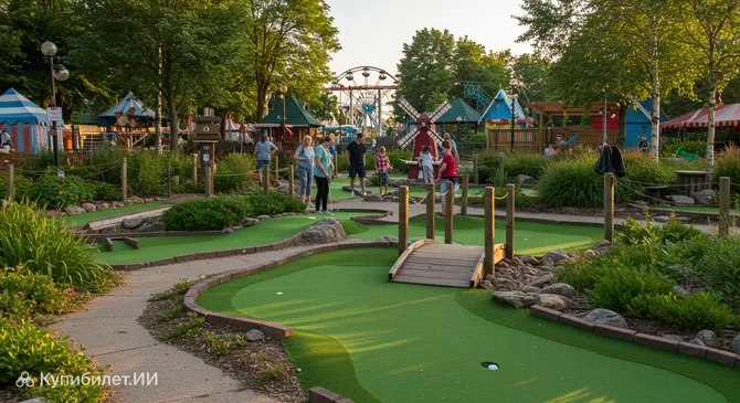 Верёвочный парк и мини-гольф Вест-Блумфилд